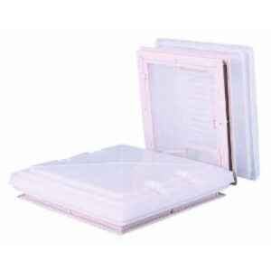 U- Kattoluukku 40x40 beige, hyttysverkko 24-56 mm paksuun kattoon, myymäläpakkaus