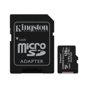 Kingston microSD-kortti, 128GB, UHS-I, Class10