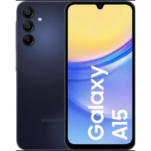 Samsung Galaxy A15 -puhelin, 128/4 Gt, musta